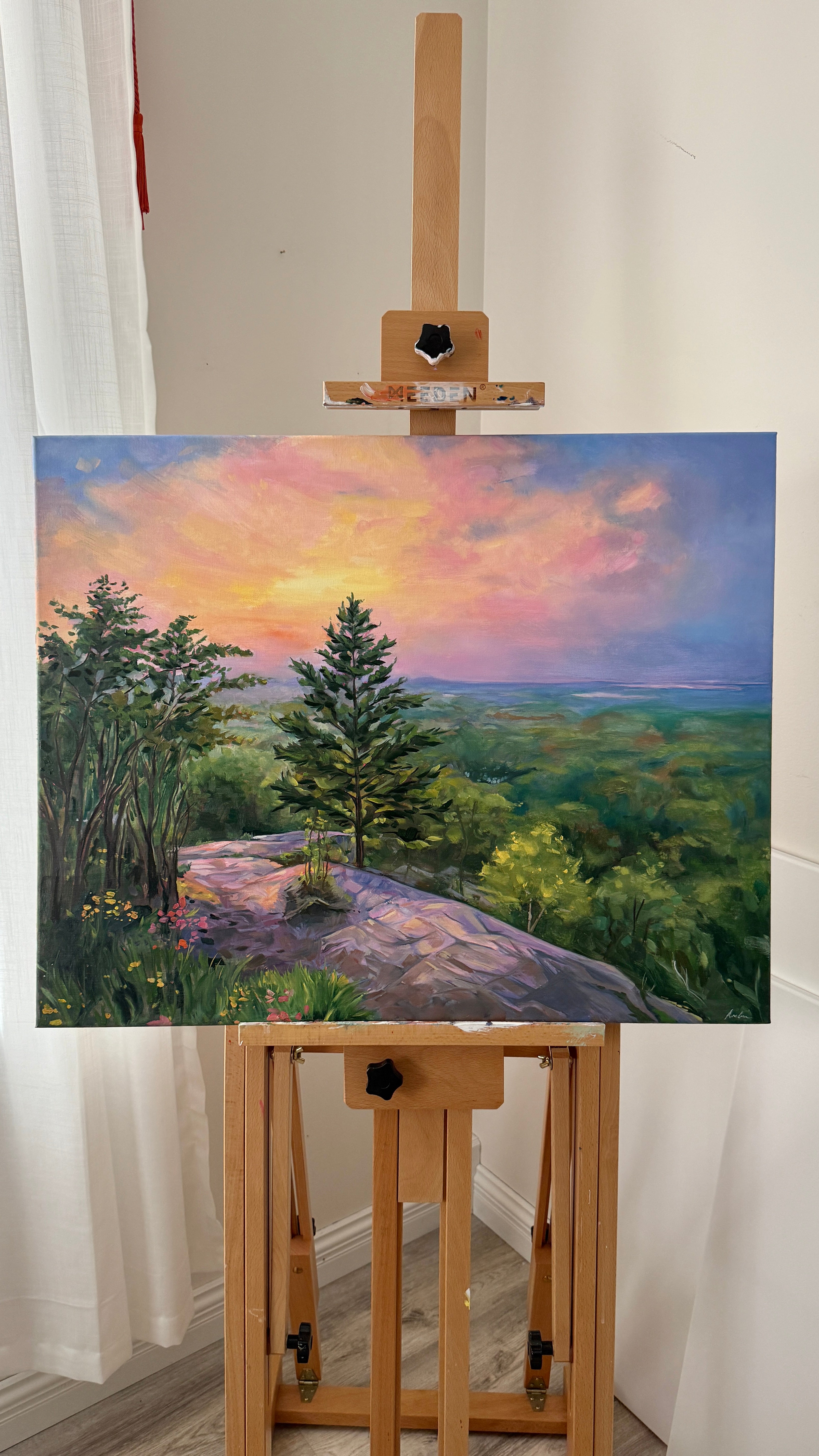 “Northern Landscape” original oil painting